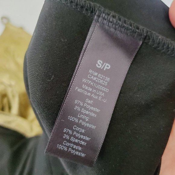 Guess Dress USA Faux Wrap Mini Party gold S - Picture 8 of 11